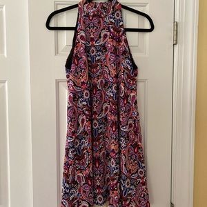 ALTAR’D STATE Paisley Sleeveless Halter Dress size Small